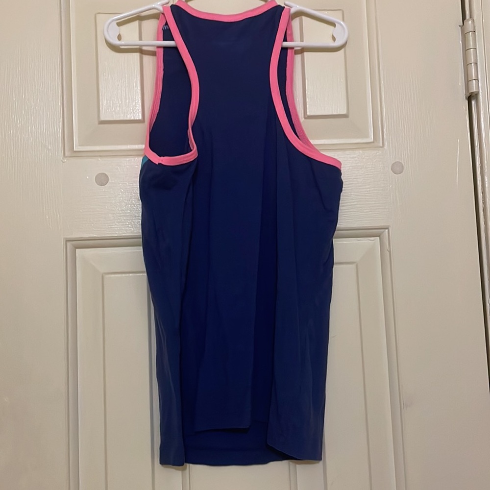 Carters bundle QTY 2 watermelon sequined tanks one white and one blue ๐ ๐๐ - Picture 4 of 4